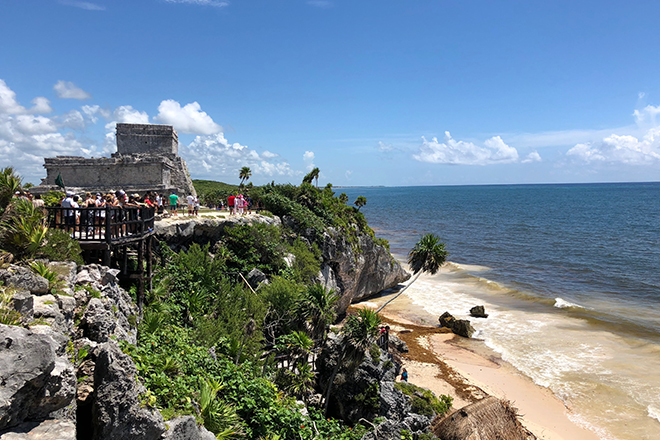 ユカタン半島で遺跡めぐり トゥルム メキシコ シアトルの生活情報誌 ソイソース